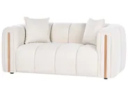 Divano 2 posti MORSIL Bouclé Bianco sporco_1057326