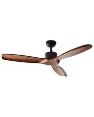 Ventilatore a soffitto ARANI con telecomando Marrone scuro_988667