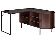 Sarok íróasztal SOLARI 140 cm 140 cm Sötétbarna_1191543