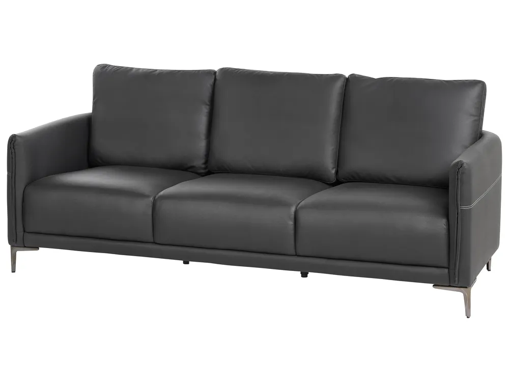 Sofa dla 3 osób CILENS Czarny_1120365