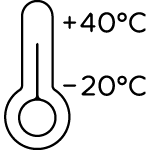 Tål höga & låga temperaturer