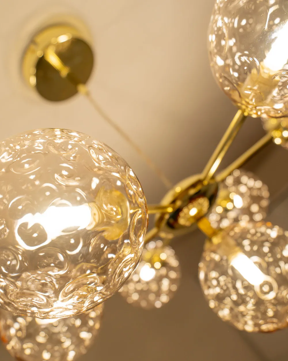 Ceiling Lamp ANADYR Glass Beige_1193760