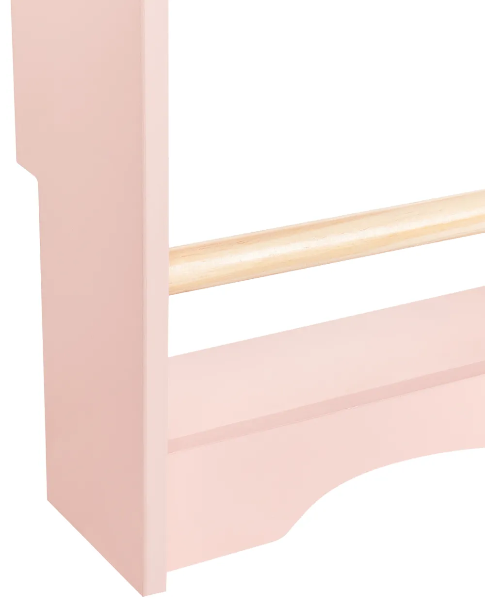 Regał ścienny LILOET 100 cm Pastelowy róż_950027