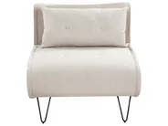 Living Room Set 3 Seater VESTFOLD Fabric Light Beige_930359