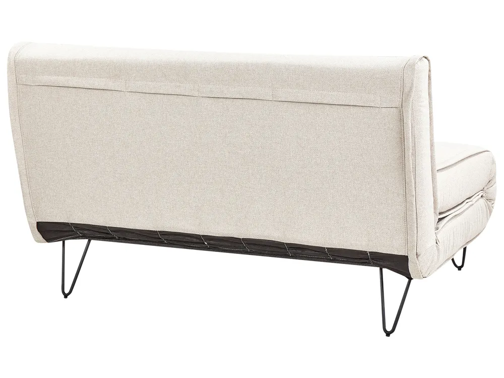 Living Room Set 3 Seater VESTFOLD Fabric Light Beige_930358