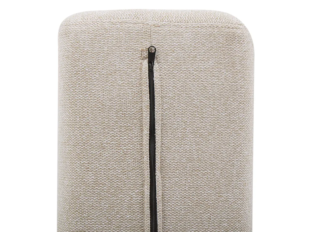 Set da salotto modulare 4 posti TIBRO Tessuto Beige chiaro_825930