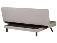 Sofa Bed 3 Seater LEEDS Fabric Multicolour_768819