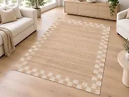 Teppich BEED Hellbeige 160 x 230 cm Jute_1176825