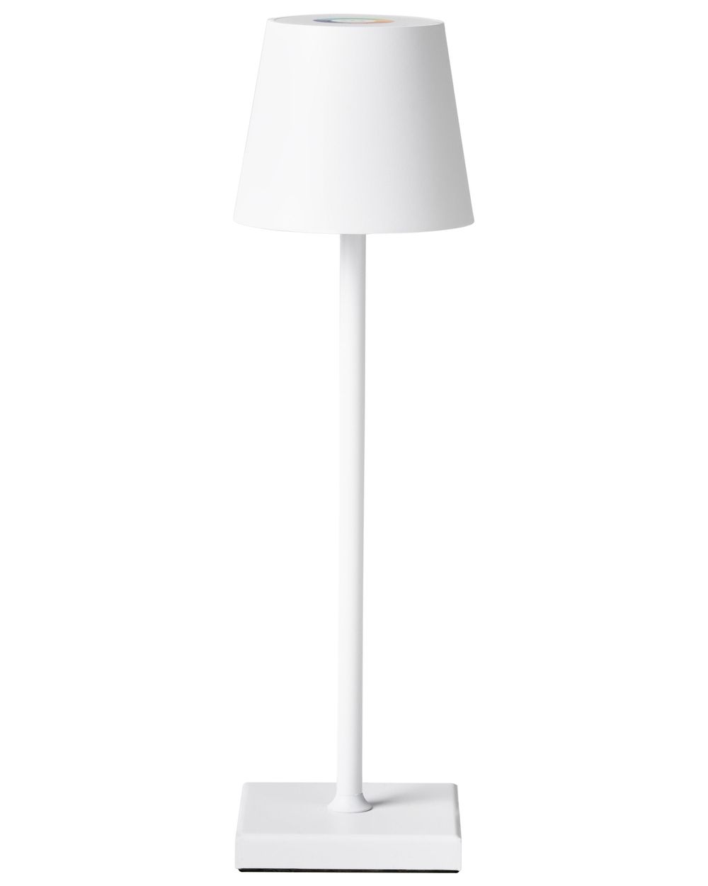 Bezprzewodowa lampa stołowa LED VALIRA Ze ściemniaczem Metal Biały