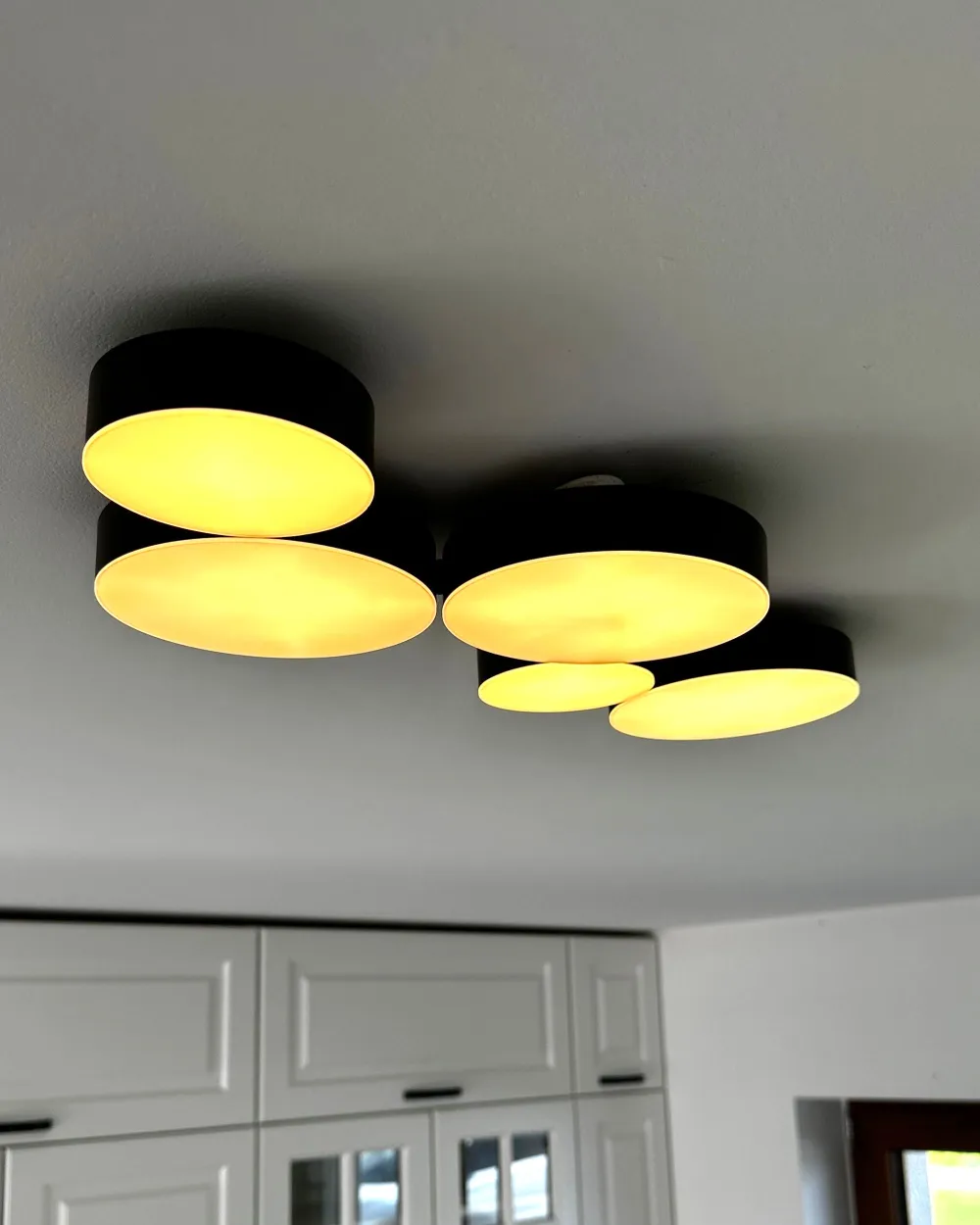 Lampa sufitowa LED LUGA Metal Czarny_1166445