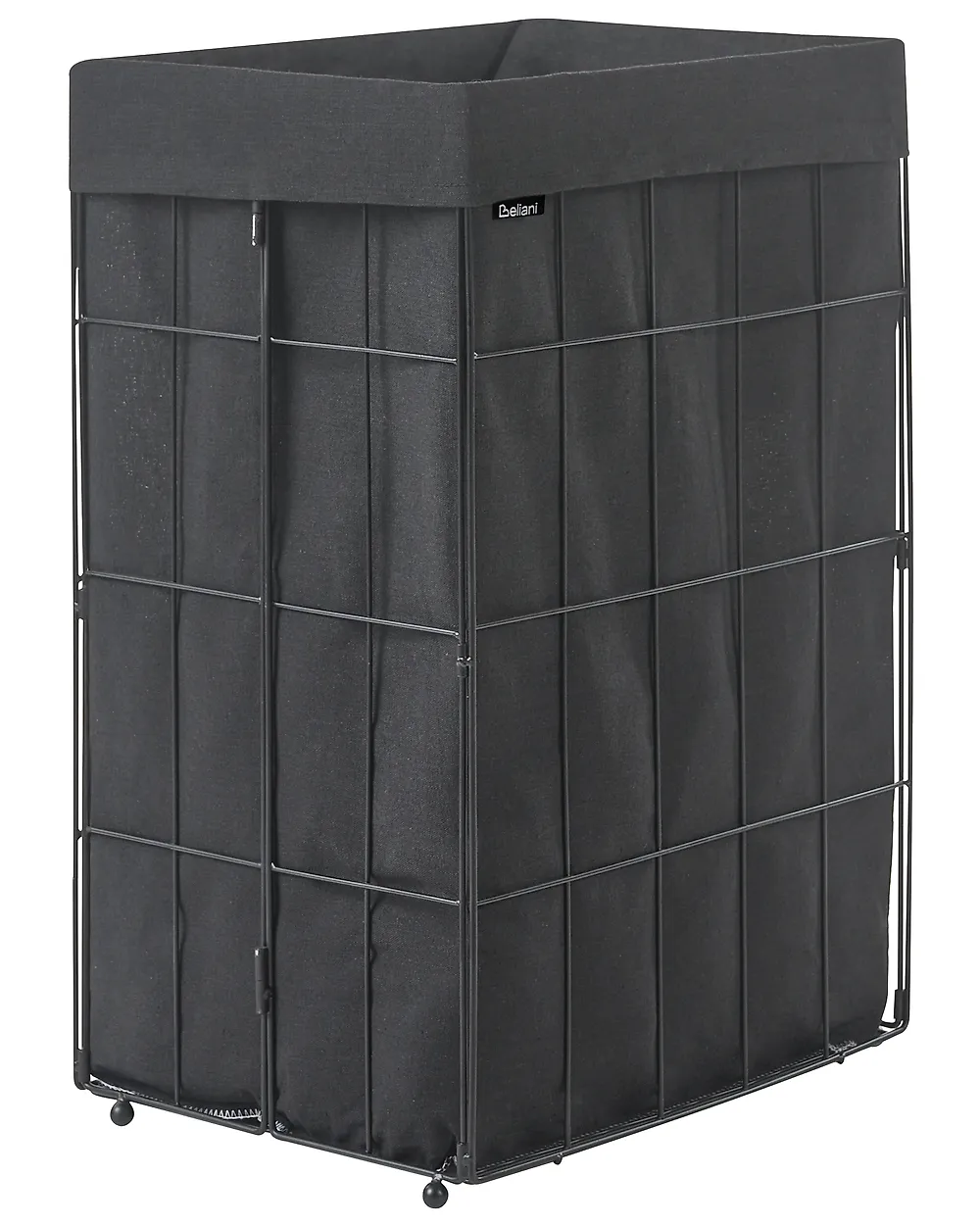 Laundry basket CULPINA, black, 40 cm