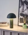 Vezeték nélküli LED asztali lámpa BOJO Dimmer funkcióval Fém Sötétzöld