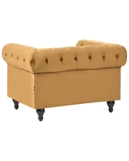Poltrona CHESTERFIELD Velluto Oro_1041640