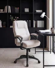 Executive Chair MAGNUS Linen Light Beige_1063025