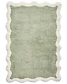 Bath Mat NANGAL Green 60 x 90 cm Cotton