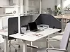 Desk Screen FOLDY 120 x 50 cm Dark Grey