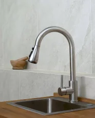 Kitchen Pull Out Tap PAIMUN Silver_1002247