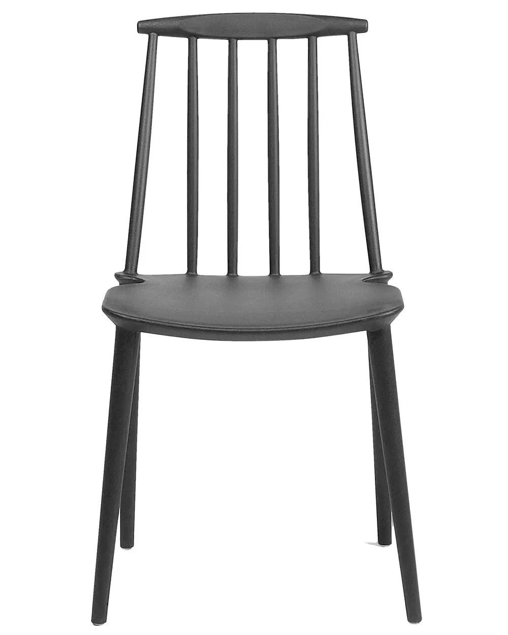 Set di 2 sedie da pranzo VENTNOR Nero_707137