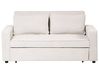 Sofa Bed 2 Seater UTTELA Fabric Off-White
