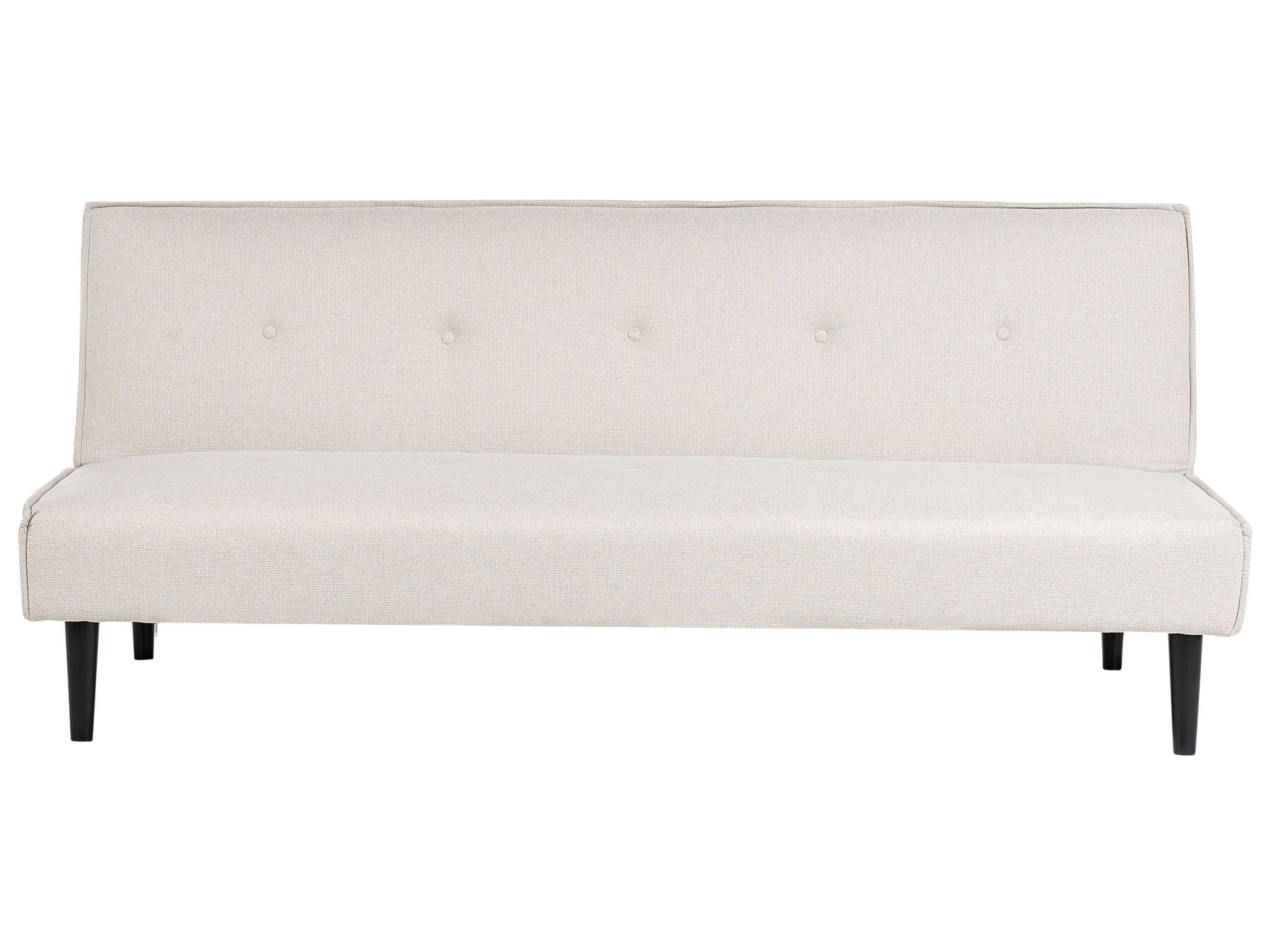 Fabric Sofa Bed Light Beige VISBY_919106