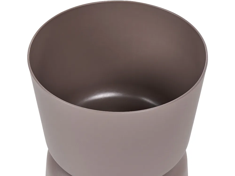 Set of 2 Side Tables ATACAMA 32/40 cm 32/40 cm Brown Beige_1172088