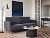 Sofa Bed 3 Seater SENJA Velvet Grey