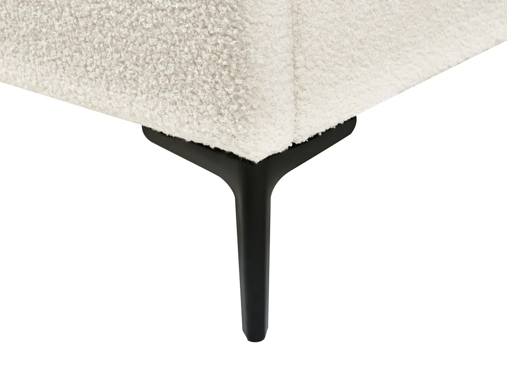 Ottoman Bed SEZANNE Boucle Off-White 160 x 200 cm (EU King Size)_939779