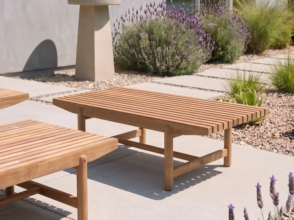 Garden Bench with Cushion GIAVENO 135 cm Acacia Wood Off-White_959872