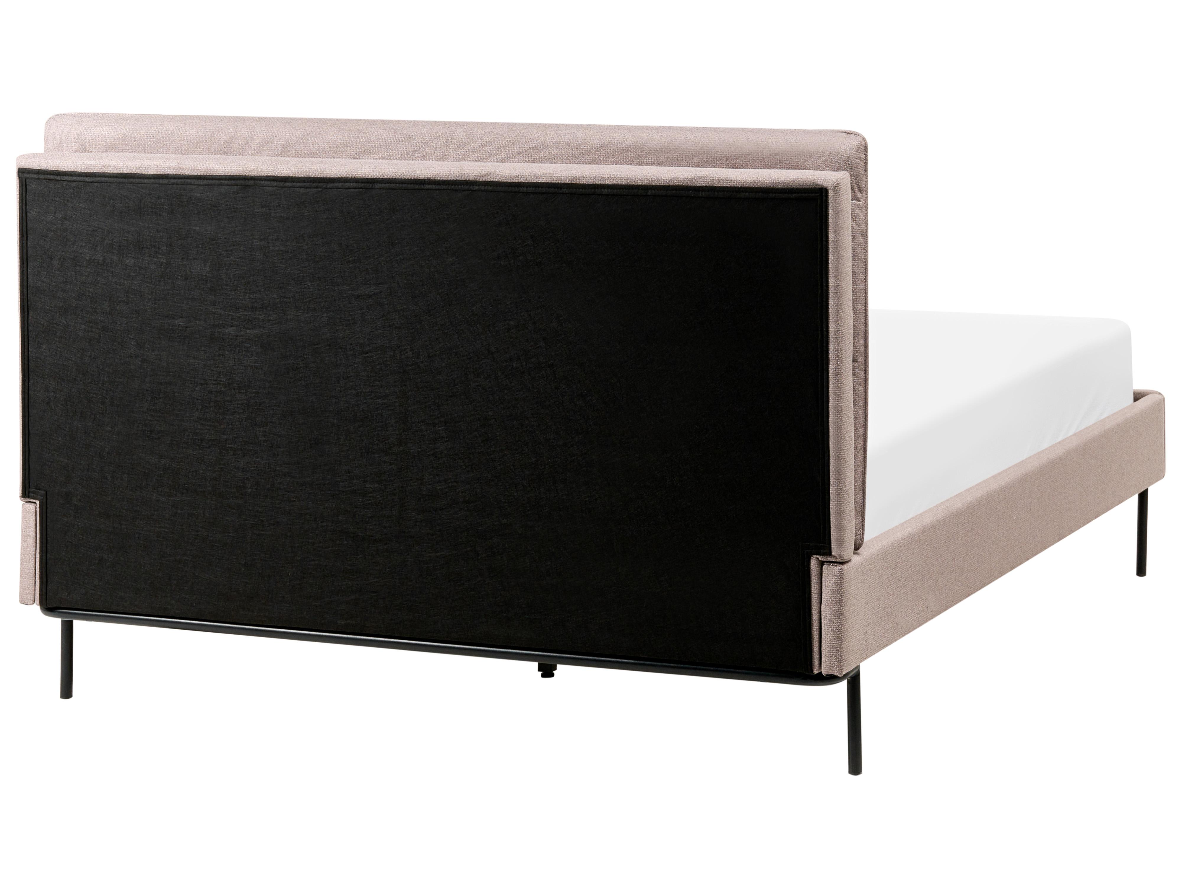 Letto Tessuto CORIO 140 x 200 cm Tortora_1010339
