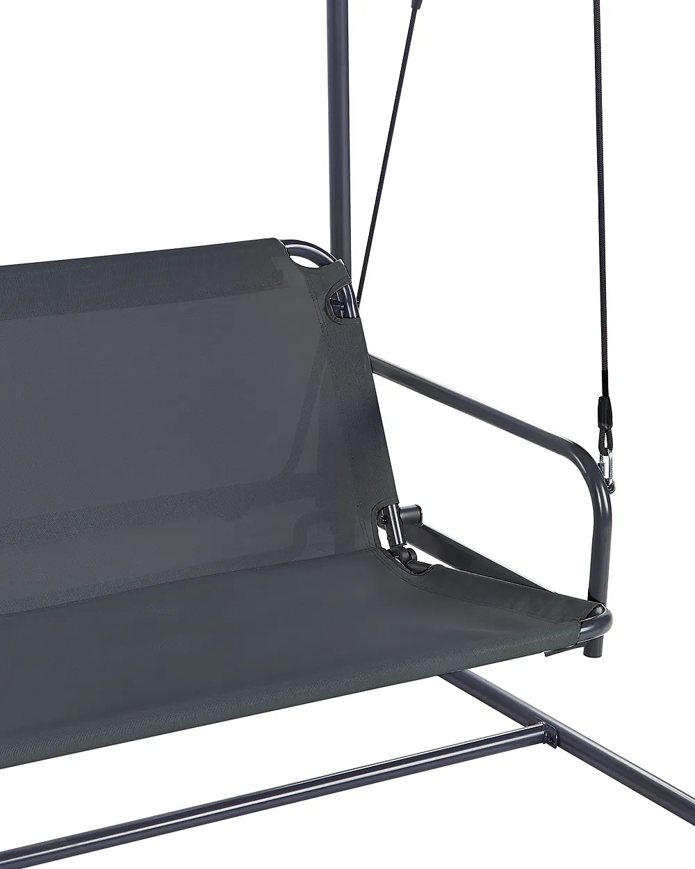 Patio Swing MARSCIANO Metal Dark Grey_961282