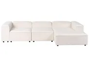 Modular Corner Sofa 4 Seater ARDAL Boucle Off-White Left Hand_908447