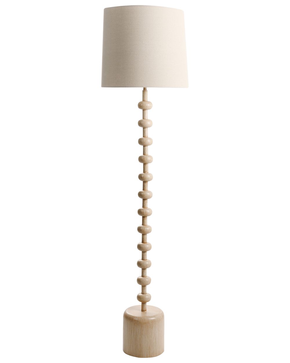 Gulvlampe KRIOS Metal Lysebrun