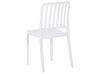 Garden Bistro Set White SERSALE_820102