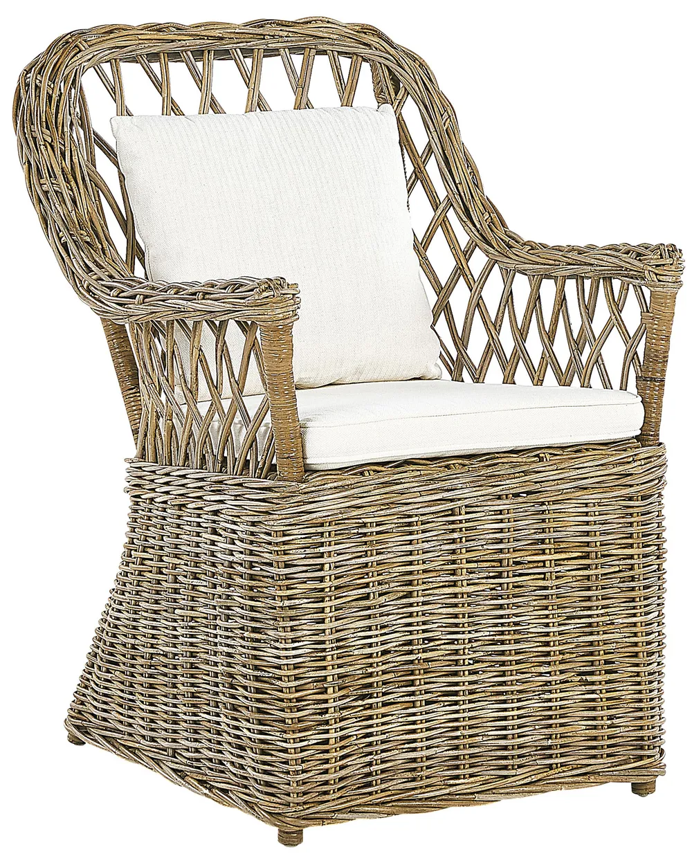 Garden Armchair MAROS Rattan Natural