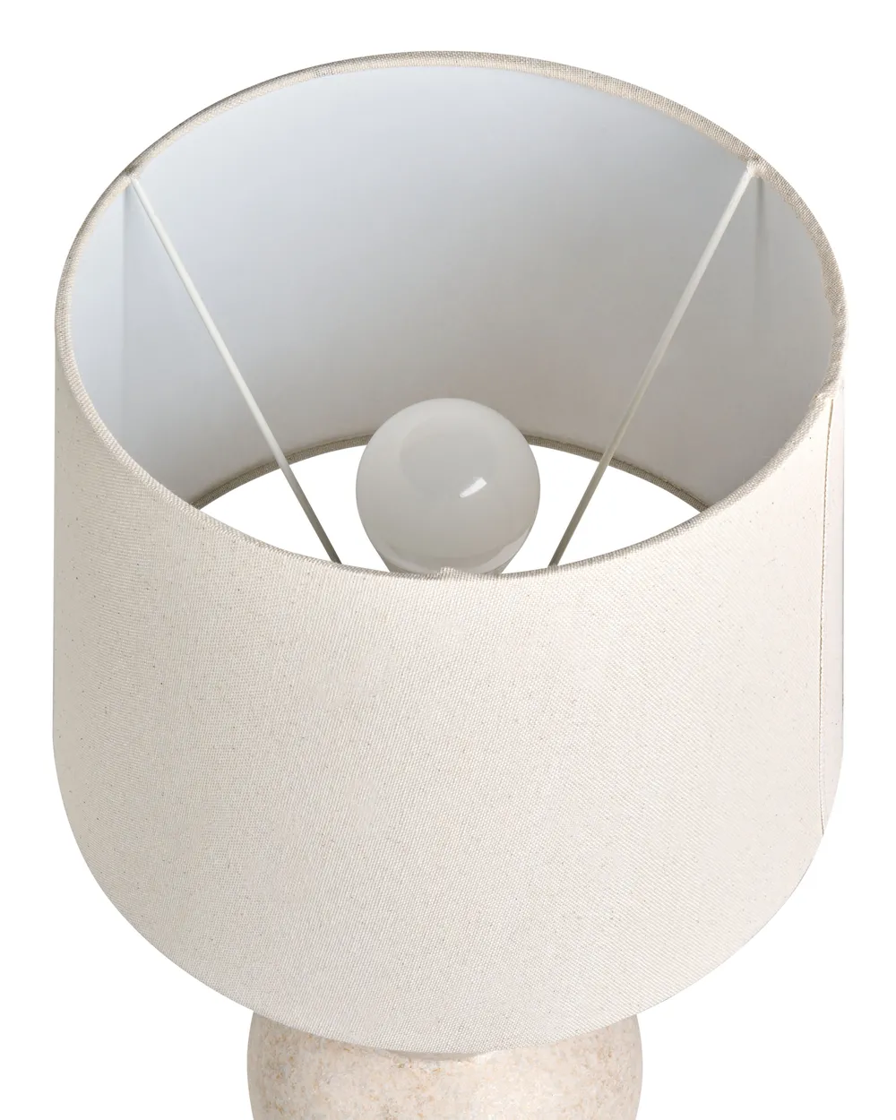 Table Lamp CHARGES Ceramic Light Beige_1032911