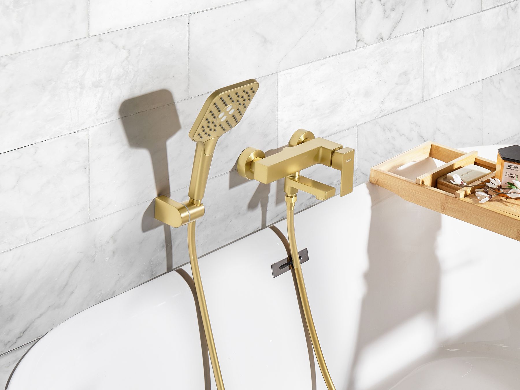 Bateria wannowo-prysznicowa złota TARAPOTO_1000817