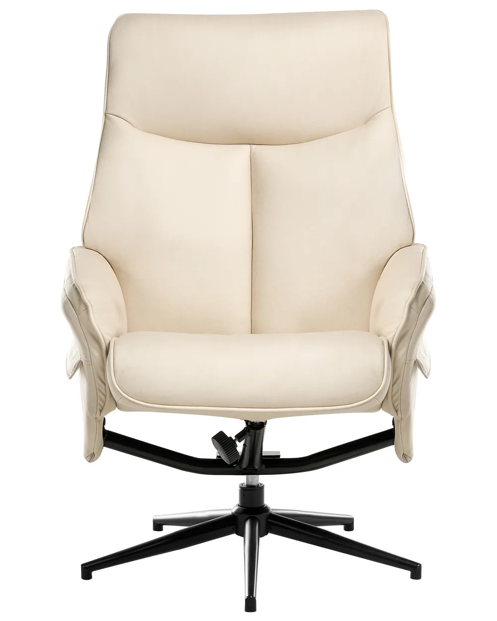 Recliner Chair ERATO Fabric Light Beige_1007320