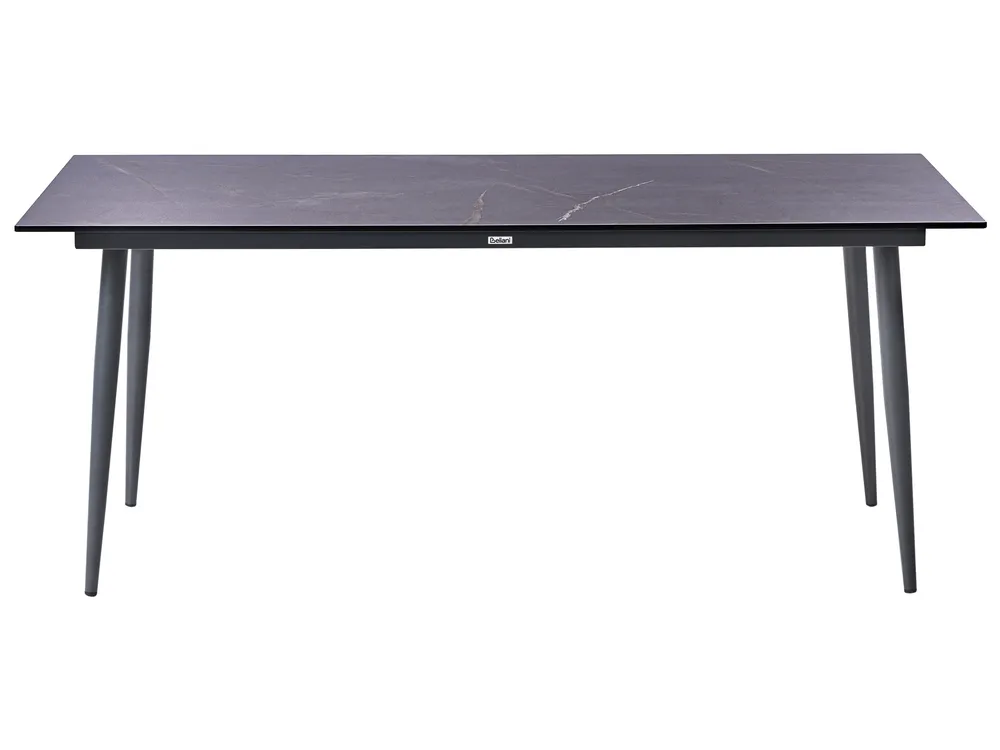 Stół konferencyjny TOLENTINO 90 cm 180 cm Szary marmur_1078812