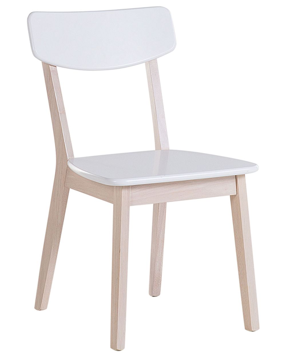 Set of 2 Dining Chairs SANTOS White Beliani