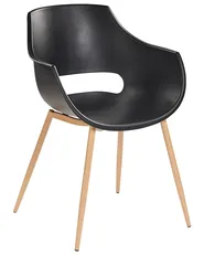 Set di 4 sedie da pranzo MILLERS Nero_948967