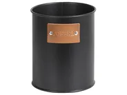 4 Piece Bread Bin and Canister Set REVERIE Iron Black_1069583