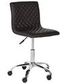 Faux Leather Desk Chair Black ORLANDO_932463