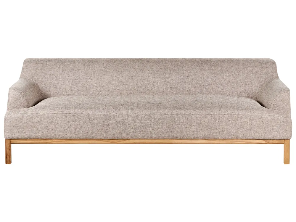 Sofa dla 3 osób SOSJO Jasnobrązowy