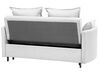 Sofá-cama de 2 lugares em tecido cinzento claro HOVIN_746327