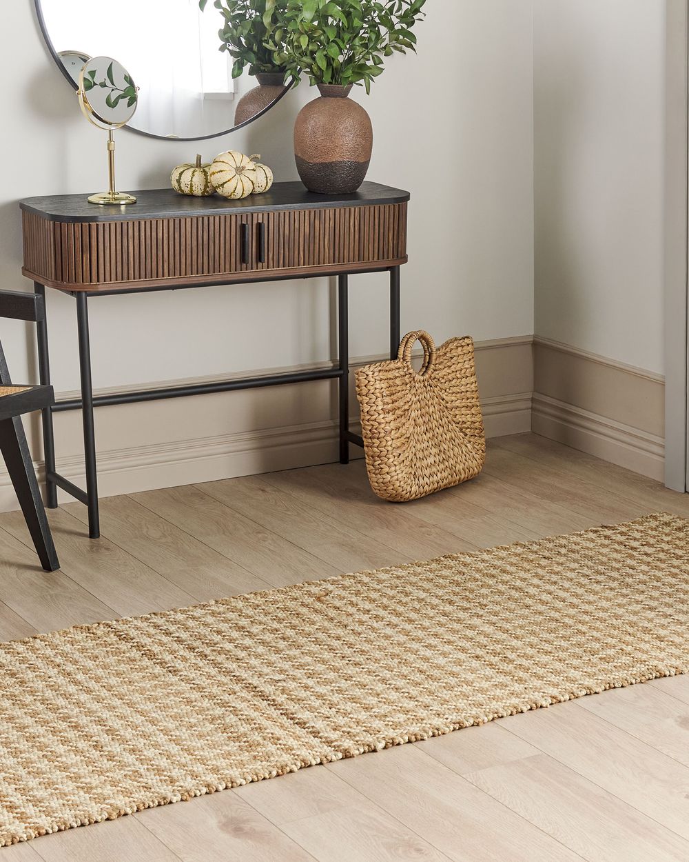 Alfombra ARAPTEPE Beige 80 x 300 cm Yute