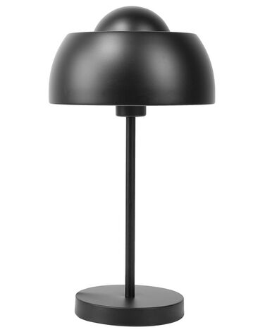 Fekete fém asztali lámpa 44 cm SENETTE