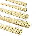 Zestaw sztućców 30 elementów QUADRUCCI Złoty_1183356