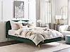 Bed Velvet FLAYAT 160 x 200 cm (EU King Size) Emerald Green