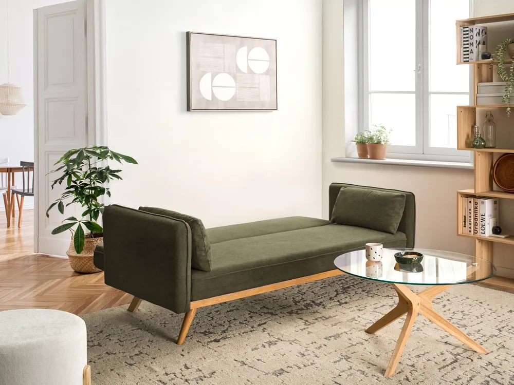 Sofa Bed ASAA Fabric Green_993842