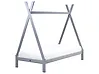 Cama infantil Tipi Madera de pino DEVAY 90 x 200 cm Gris